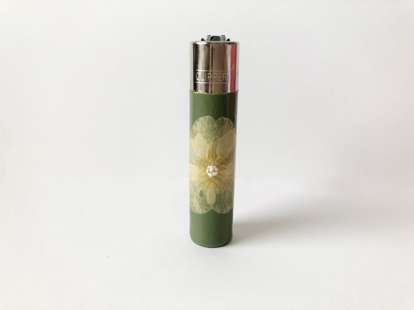 Green Yellow Flower Lighter