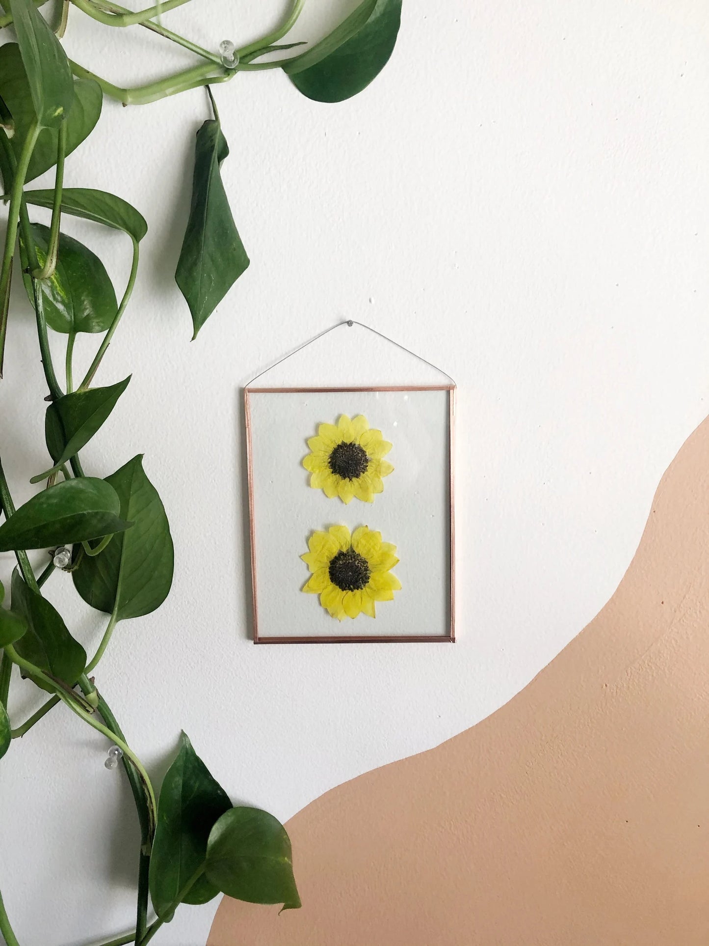 Double Sunflower Frame