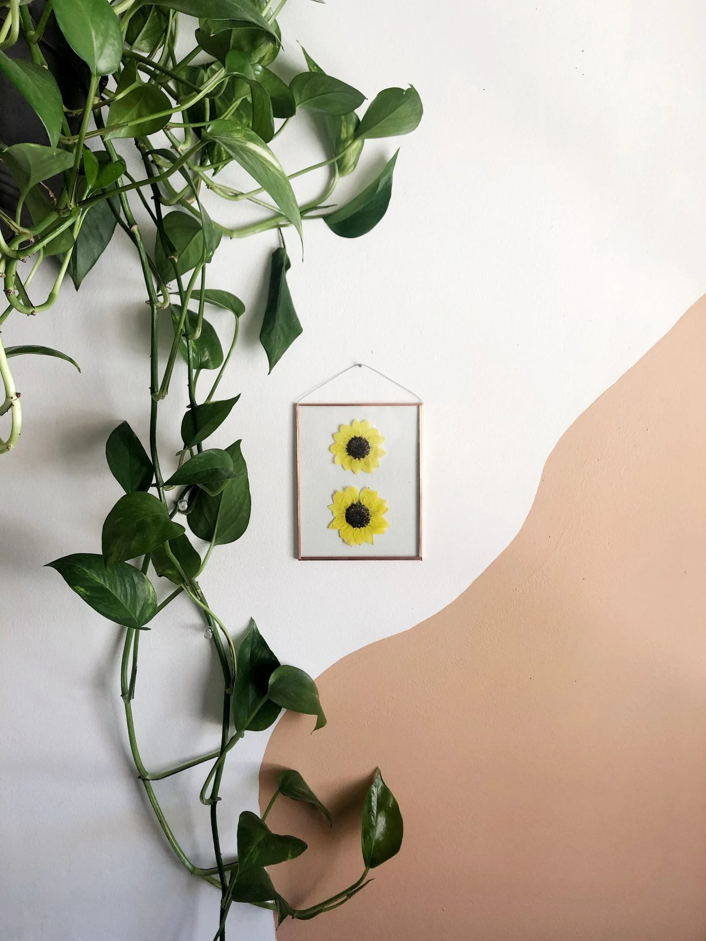 Double Sunflower Frame