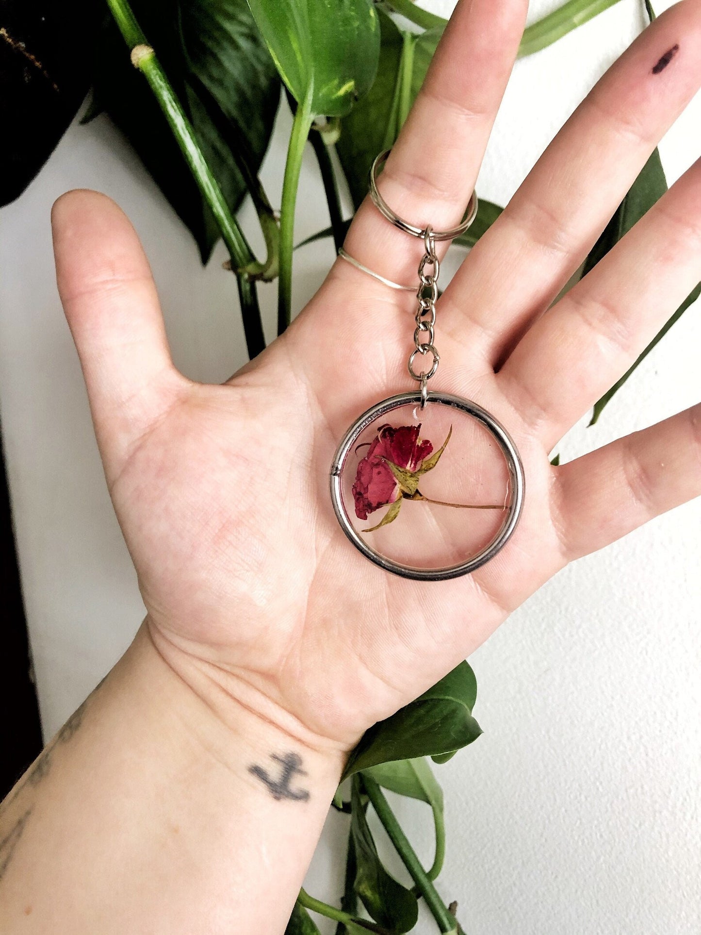 Rose Keychain