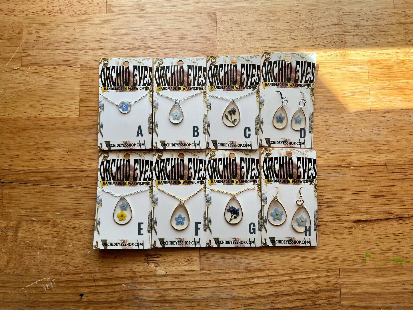 Forget Me Not Jewelry
