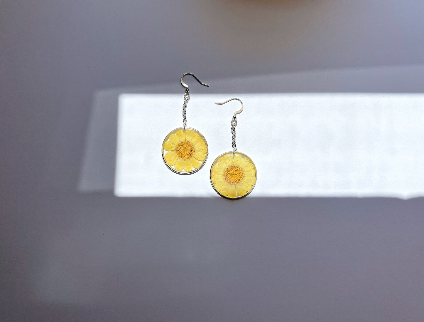 Sunflower Dangle Earrings