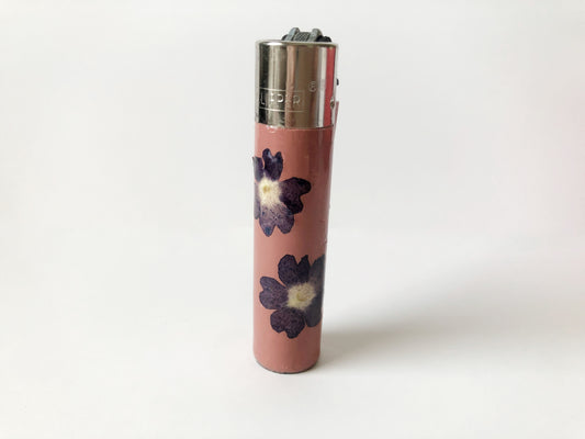 Purple wildflower Lighter